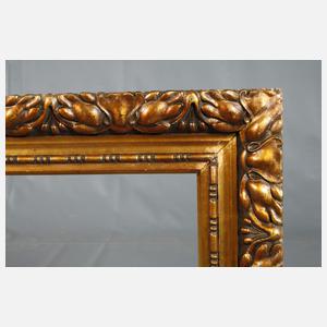 Goldstuckrahmen Jugendstil