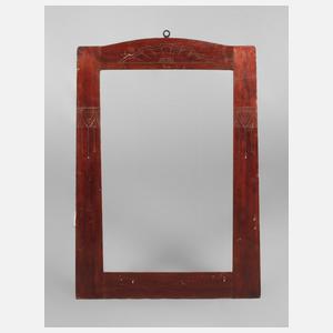 Plattenrahmen Jugendstil