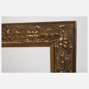 Goldstuckrahmen Jugendstil