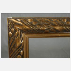 Goldstuckrahmen Jugendstil