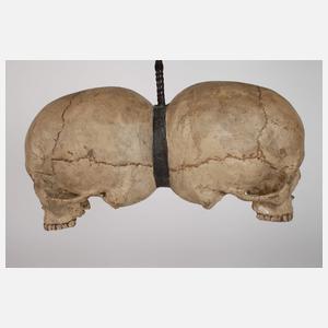 Memento Mori Doppelschädel