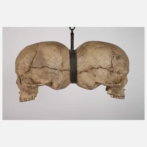 Memento Mori Doppelschädel