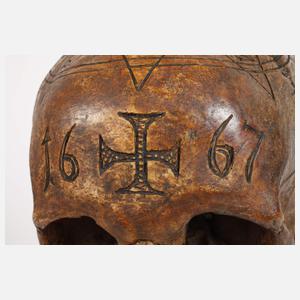 Barocker Schwurschädel