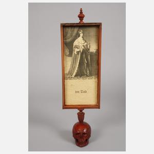 Drei Aufsteller Memento Mori