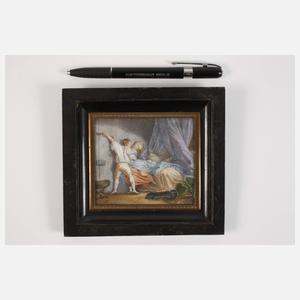 Miniatur nach Fragonard