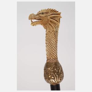 Figürlicher Spazierstock