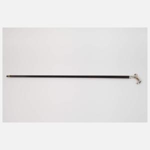 Spazierstock Silber