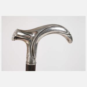 Spazierstock Silber