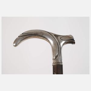 Spazierstock Silber