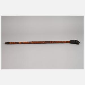 Figürlicher Spazierstock