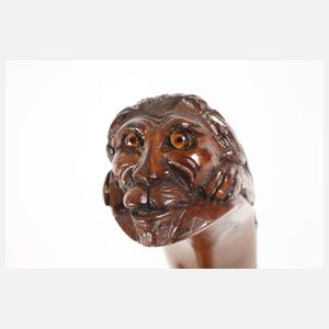 Geschnitzter Spazierstock