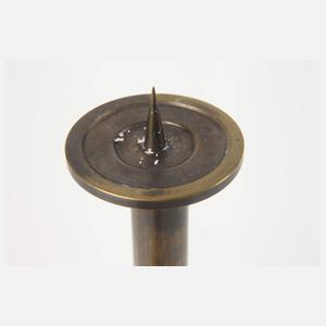 Kerzenständer mit Bernstein