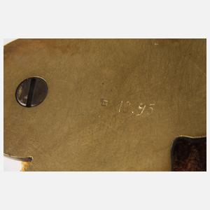 Kerzenständer mit Bernstein