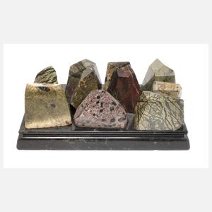 Außergewöhnlicher Briefbeschwerer Serpentin