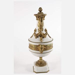 Paar klassizistische Amphorenvasen