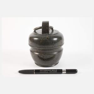 Deckeldose Serpentin