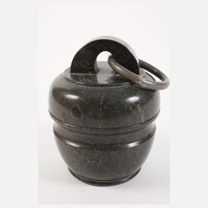 Deckeldose Serpentin