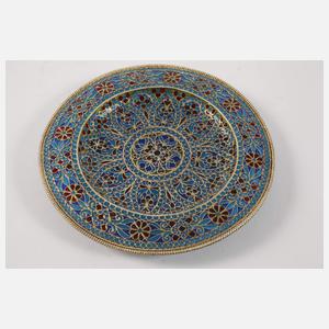 Zierteller Fensteremaille