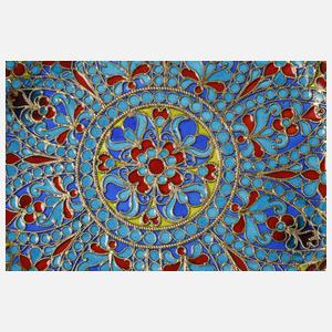 Zierteller Fensteremaille