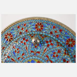 Zierteller Fensteremaille