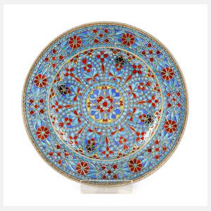 Zierteller Fensteremaille