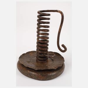 Vier historische Handleuchter