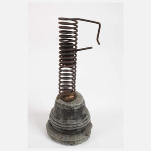 Vier historische Handleuchter