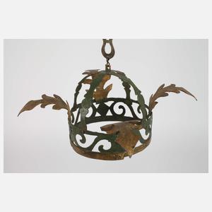 Barocke Deckenkrone Eisen