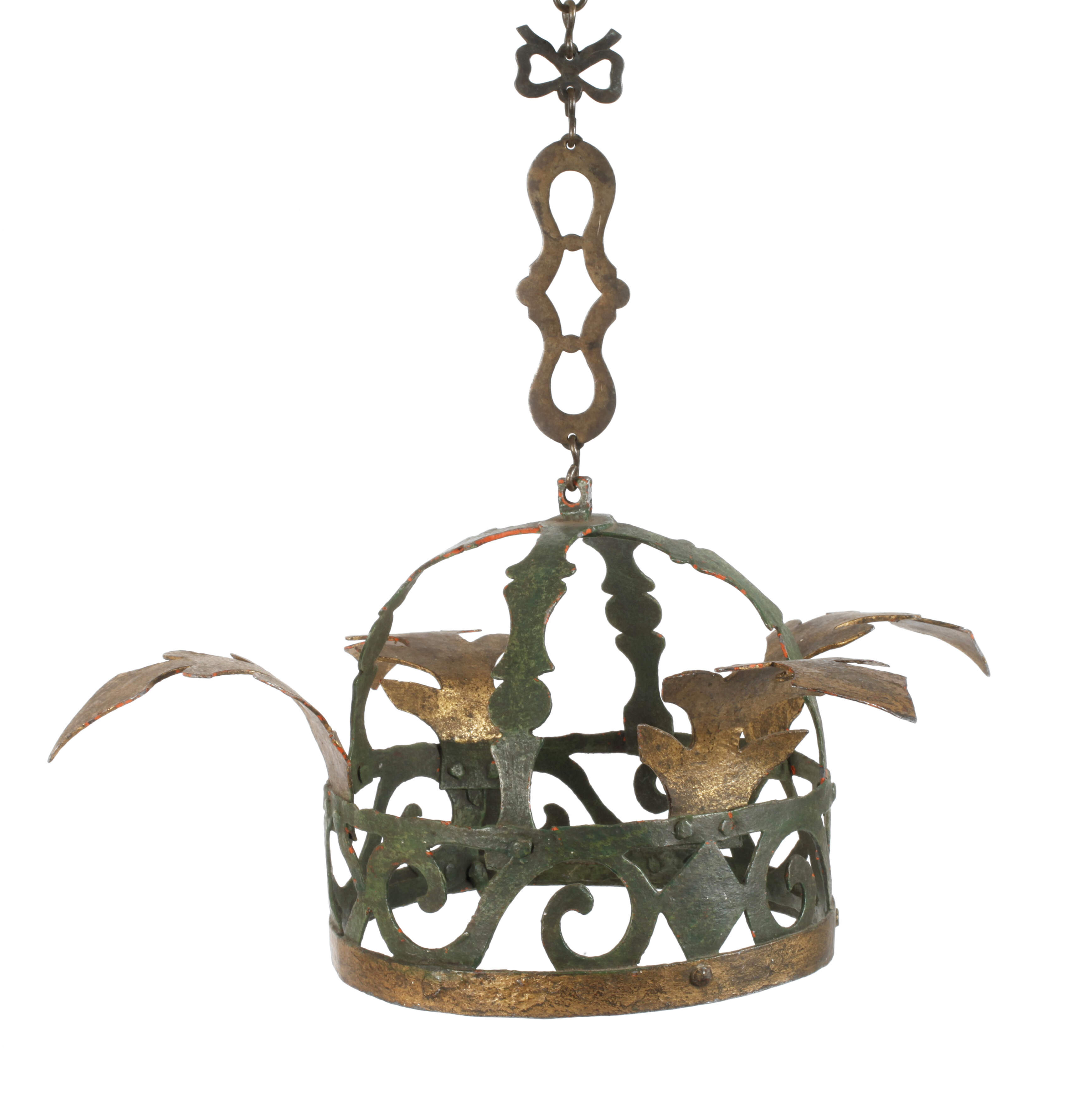 Barocke Deckenkrone Eisen