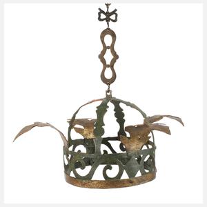 Barocke Deckenkrone Eisen