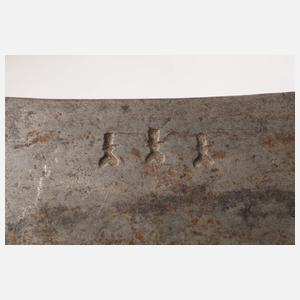 Fünf historische Küchenbeile