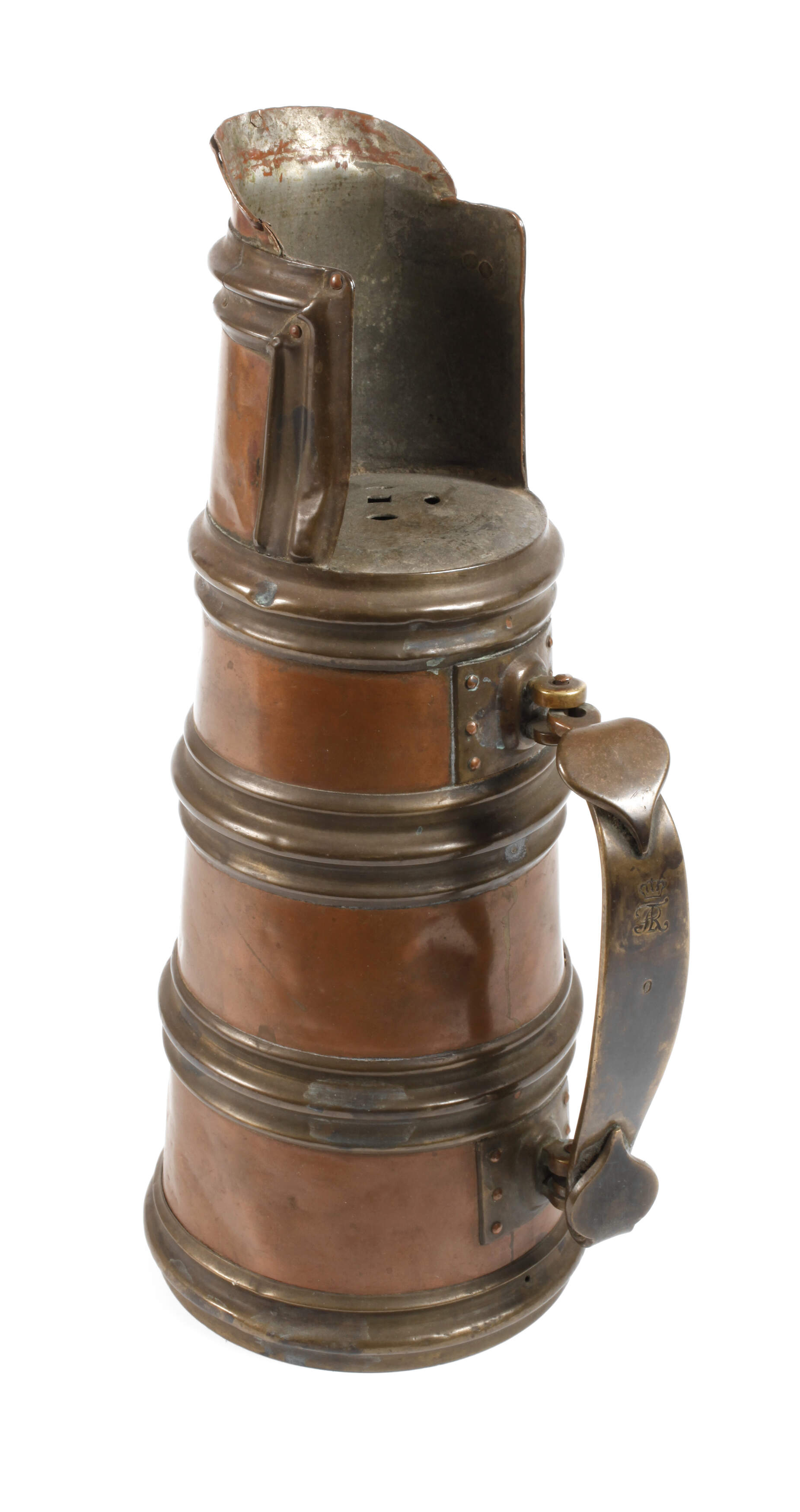 Kupferkanne aus dem sächsischen Königshaus