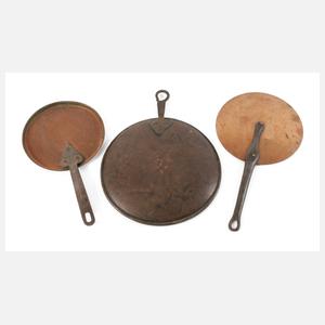 Konvolut Kupferdeckel