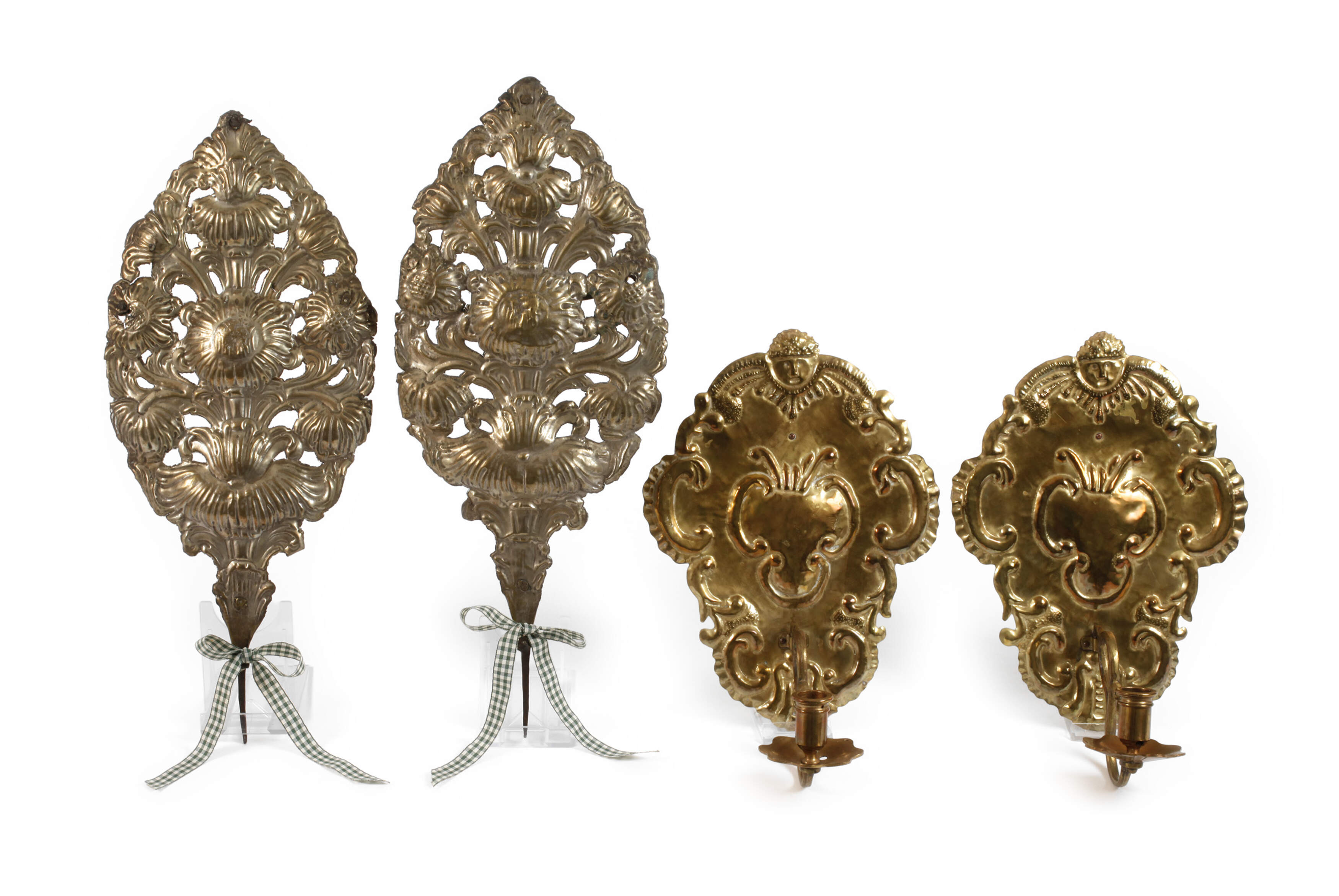 Zwei Paar Wandblaker