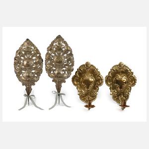 Zwei Paar Wandblaker