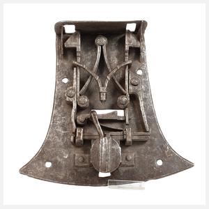 Spätgotisches Truhenschloss