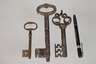 Drei historische Schlüssel