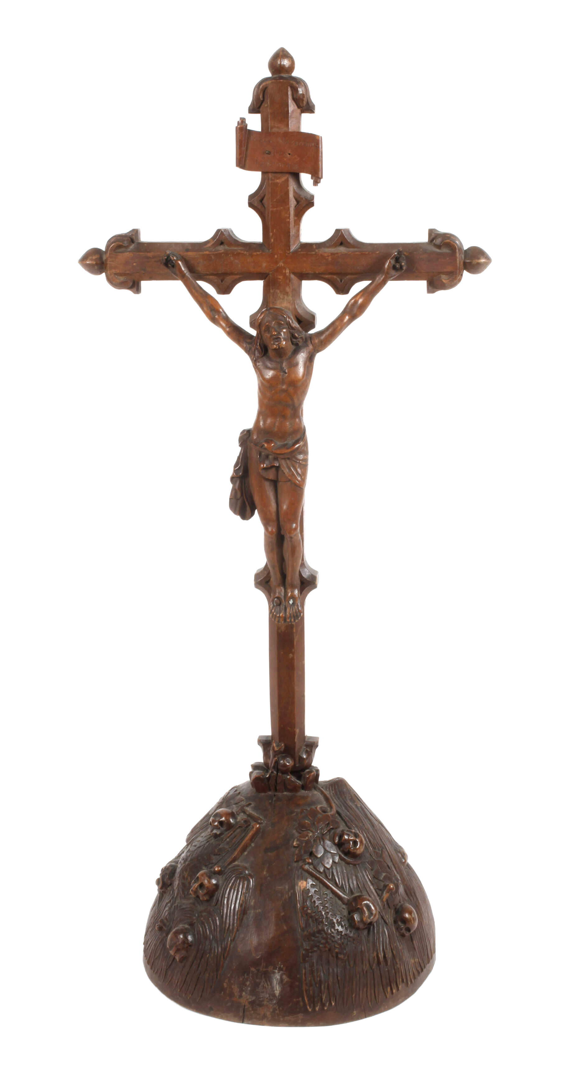 Geschnitztes Kruzifix