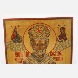 Ikone Heiliger Nikolaus