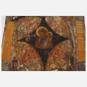 Ikone "Unverbrennbarer Dornbusch"