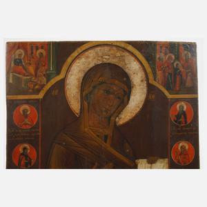 Drei Mehrfelderikonen