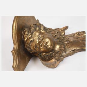 Paar figürliche Konsolen