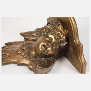 Paar figürliche Konsolen