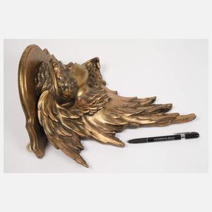 Paar figürliche Konsolen