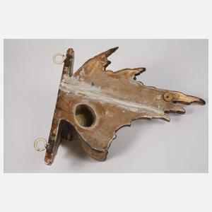 Paar figürliche Konsolen