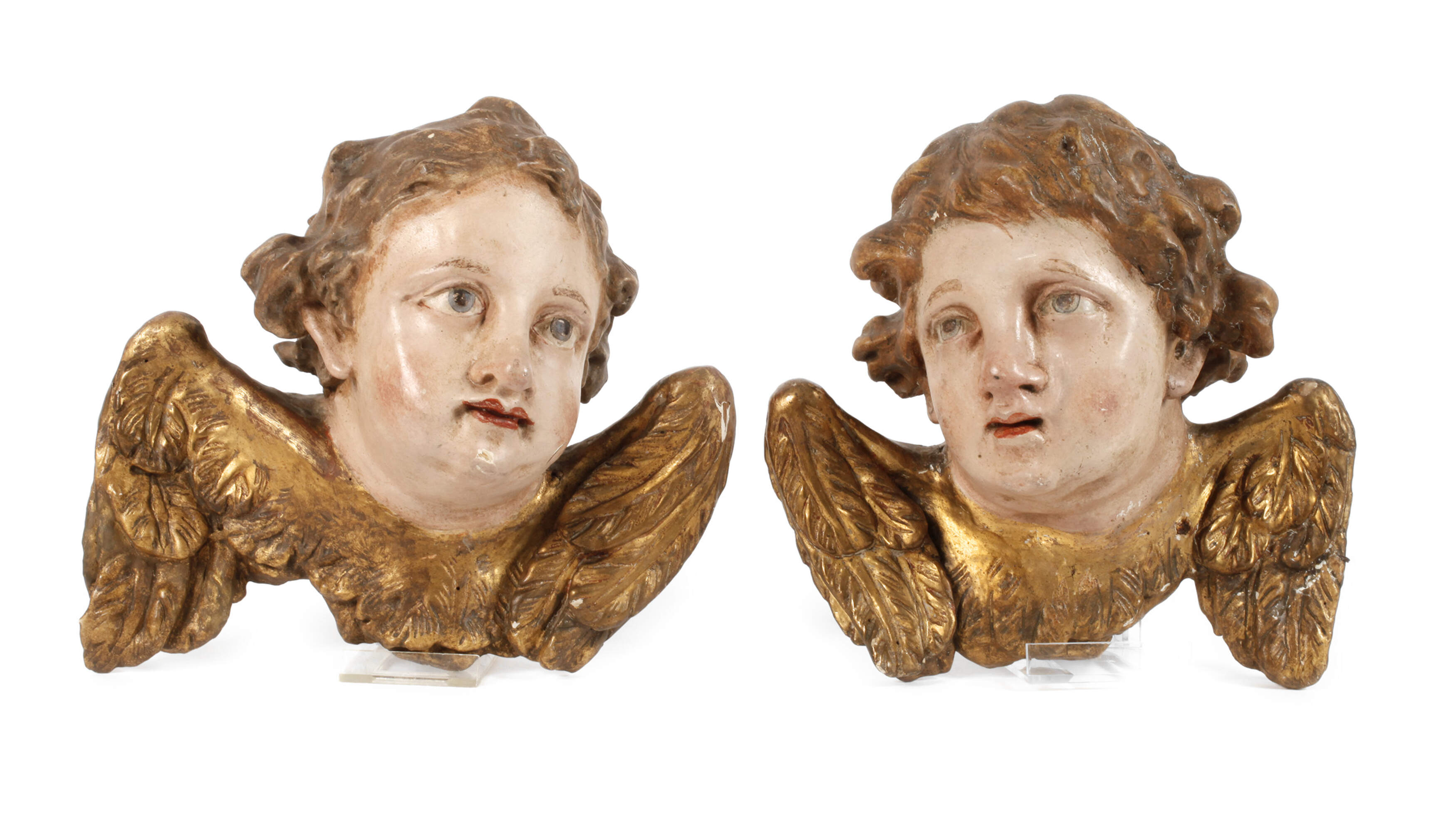 Paar barocke Engel
