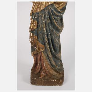 Geschnitzte Marienplastik