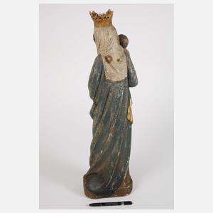 Geschnitzte Marienplastik