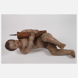 Paar barocke Leuchterengel