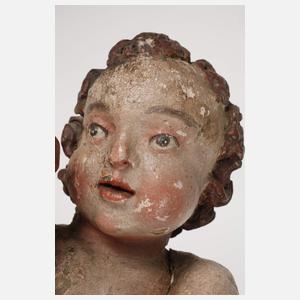 Paar barocke Leuchterengel